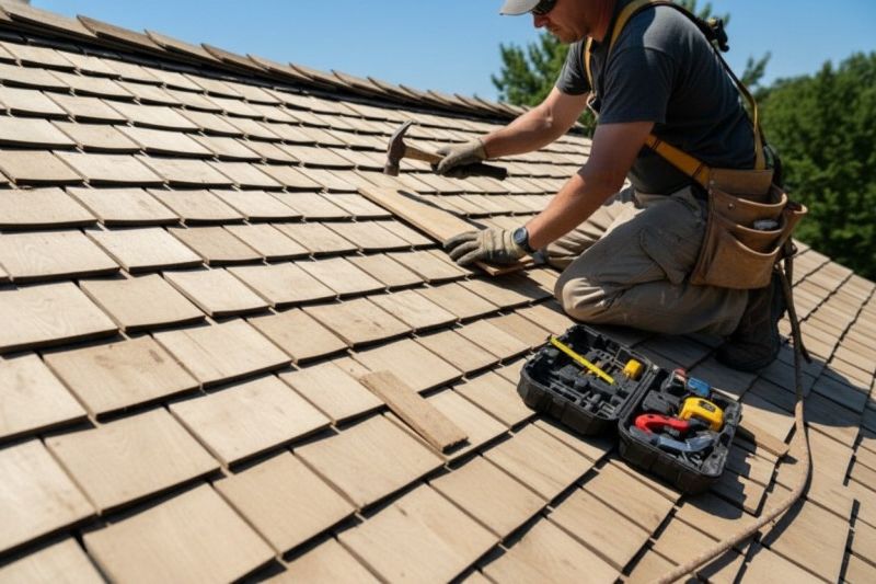 Shake Shingle Repair