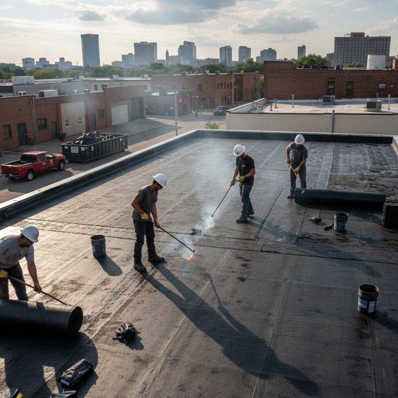 Tar Roof Replacement